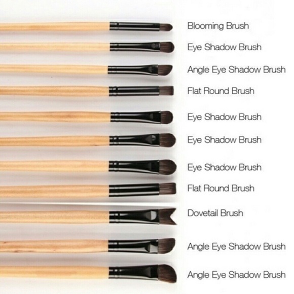 VANDER 32 pc Make-up Brushes in Roll-up Case NWT - Picture 4 of 7